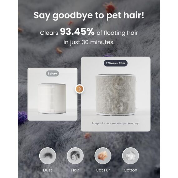 SwitchBot Ersatzfilter 2-Pack kompatibel mit SwitchBot Luftreiniger