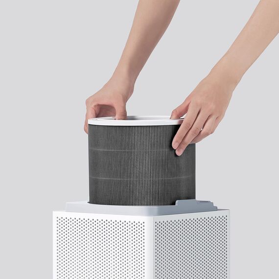 Xiaomi Smart Air Purifier 4 Lite DE Luftreiniger (beseitigt zu 99,97% Tierhaare, Pollen, Staub & Aerosole: PCADR 360m³/h, FCADR 120m³/h, optimal für 43m², Touch Display, App- & Sprachsteuerung)
