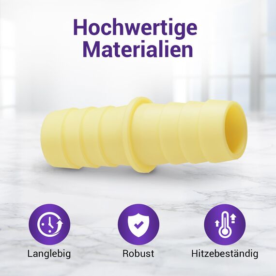 Viоks.pro Waschmaschine Ablaufschlauch Adapter Ø22mm für Flexibler Ablaufschlauch Verlängerung/Abwasserschlauch Spülmaschine & Schlauchverbinder für Wasserschlauch Waschmaschine