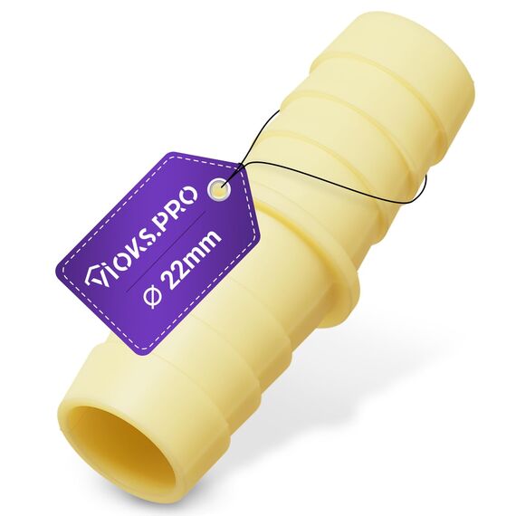 Viоks.pro Waschmaschine Ablaufschlauch Adapter Ø22mm für Flexibler Ablaufschlauch Verlängerung/Abwasserschlauch Spülmaschine & Schlauchverbinder für Wasserschlauch Waschmaschine