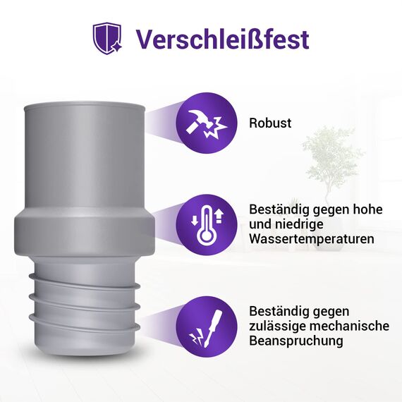 Viоks.pro Verbindungsstück Ablaufschlauch Ø22mm - Adapter für Ablaufschlauch Geschirrspüler, Abfluss Waschmaschine & Ablаufschlauch Endstück