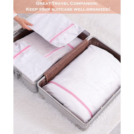 Wäschenetz für Waschmaschine-Mesh Wäschesäcke für Waschmaschine Wäschenetz Wäschetasche Wäschebeutel Laundry Bag für BH, Reise, Schuhe, Koffer, Socken, Unterwäsche, Babykleidung,Wash Bag - 5-Set