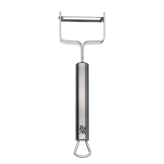 WMF Profi Plus Sparschäler 17 cm, Gemüseschäler rostfrei, Spargelschäler, Kartoffelschäler, Cromargan Edelstahl teilmattiert, spülmaschinengeeignet