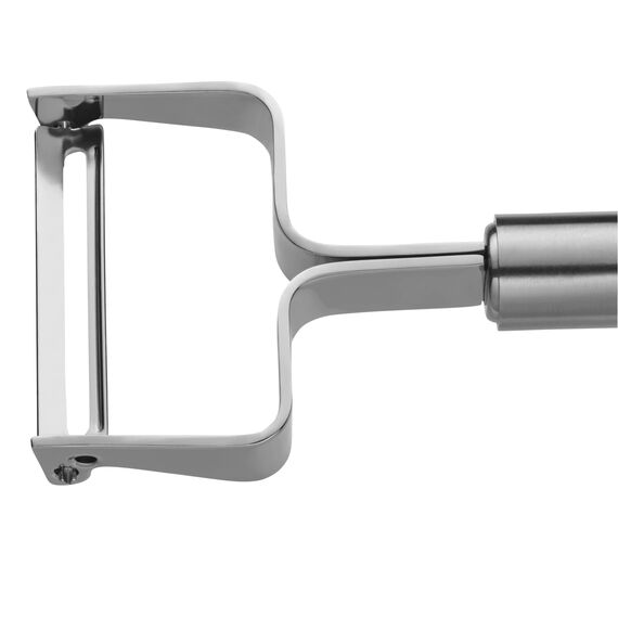 WMF Profi Plus Sparschäler 17 cm, Gemüseschäler rostfrei, Spargelschäler, Kartoffelschäler, Cromargan Edelstahl teilmattiert, spülmaschinengeeignet
