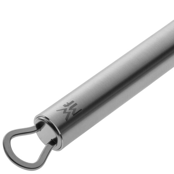 WMF Profi Plus Sparschäler 17 cm, Gemüseschäler rostfrei, Spargelschäler, Kartoffelschäler, Cromargan Edelstahl teilmattiert, spülmaschinengeeignet