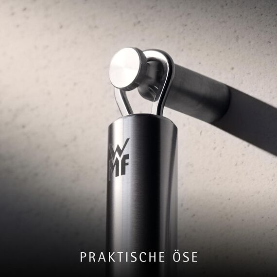 WMF Profi Plus Kartoffelschäler Pendelklinge 19 cm, Pendelschäler einschneidig, Sparschäler, Gemüseschäler, Cromargan Edelstahl teilmattiert, spülmaschinengeeignet