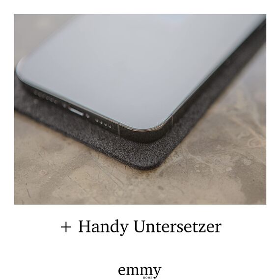 Emmy Home Pfannenschoner - Pfannenschutz Filz Stapelschutz, 38 cm Extra Dicke Topfuntersetzer Anpassbare Größe Topfschoner (Schwarz, 10er)