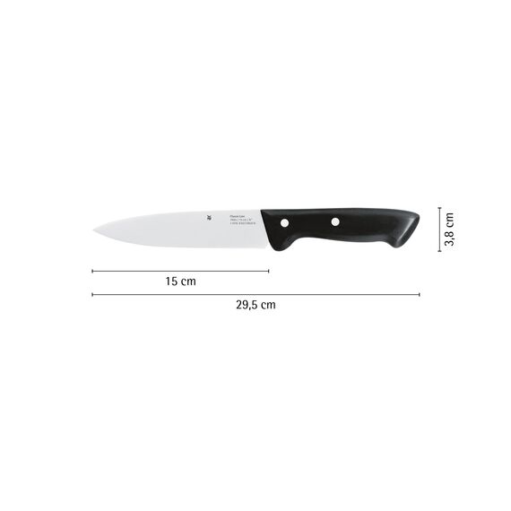 WMF Classic Line Kochmesser 29 cm, Küchenmesser, Spezialklingenstahl, Kunststoffgriff, Klinge 15 cm