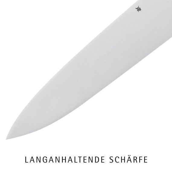 WMF Classic Line Schälmesser 16 cm, Kartoffelschälmesser, Kartoffelmesser Spezialklingenstahl, Kunststoffgriff, Klinge 6 cm