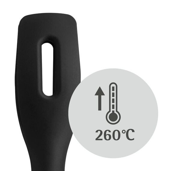 WMF Pfannenwender Kunststoff 31 cm, Wender mit Ablage-Knick und Aussparungen, Pfannkuchenwender, spülmaschinengeeignet (Packung mit 2)