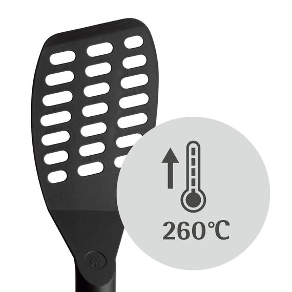 WMF Pfannenwender Kunststoff 31 cm, Wender mit Ablage-Knick und Aussparungen, Pfannkuchenwender, spülmaschinengeeignet (Packung mit 2)