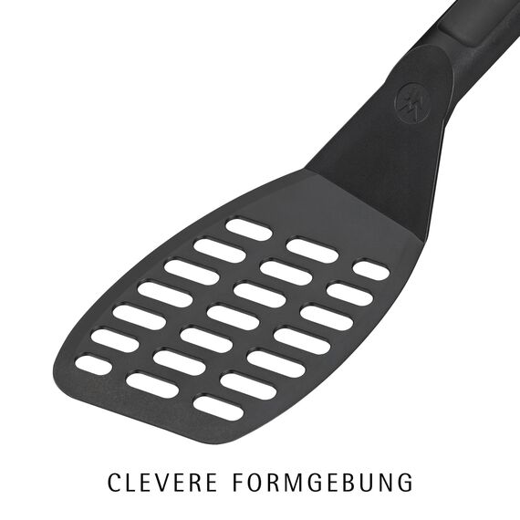 WMF Pfannenwender Kunststoff 31 cm, Wender mit Ablage-Knick und Aussparungen, Pfannkuchenwender, spülmaschinengeeignet