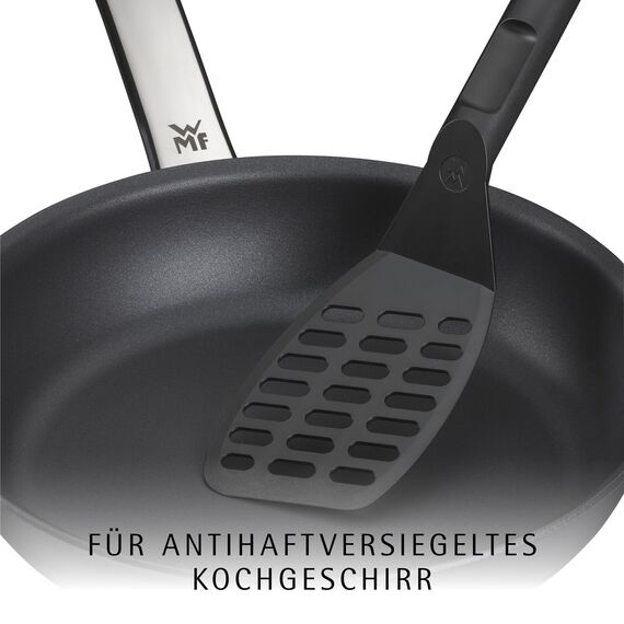 WMF Pfannenwender Kunststoff 31 cm, Wender mit Ablage-Knick und Aussparungen, Pfannkuchenwender, spülmaschinengeeignet