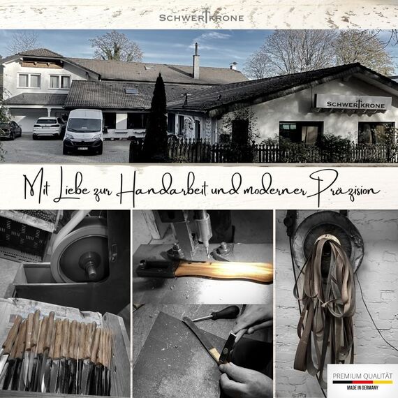 Schwertkrone® Schälmesser 10er Set [MADE IN SOLINGEN - GERMANY] - Gemüsemesser Obstmesser - Küchenmesser klein scharf - Schneidemesser Kartoffelschälmesser - Allzweckmesser (10x rot - 6cm Klinge)