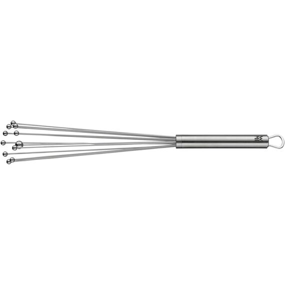 WMF Profi Plus Rührblitz Reduzierring 32 cm, Rührblitz Edelstahl -Kugeln, Schneebesen Edelstahl teilmattiert, Cromargan teilmattiert, Rührbesen, Quirl