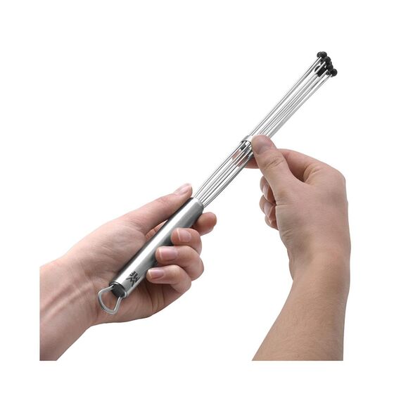 WMF Profi Plus Rührblitz Reduzierring 32 cm, Schneebesen Silikon -Kugeln, Cromargan Edelstahl teilmattiert, hitzebeständiges Silikon, Rührbesen, Quirl