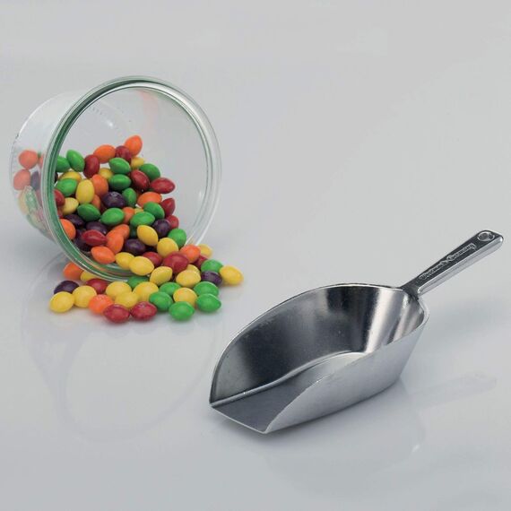 Westmark Back-/Abwiege-/Abfüllschaufel, Füllvolumen: 75 ml (ca. 63 g Mehl), Aluminium, Hygia, Silber, 91212291