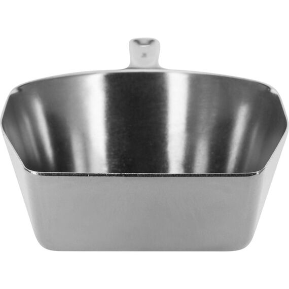 Westmark Back-/Abwiege-/Abfüllschaufel, Füllvolumen: 2580 ml (ca. 2350 g Mehl), Aluminium, Hygia, Silber, 92012291