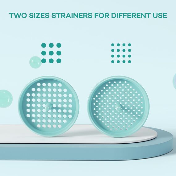 Pisol Breiter Mund Küchen Trichter, Lebensmittelqualität Kunststoff-Kochkonservierungstrichter mit 4 Größen Ausläufen zum Befüllen von breiten und regulären Mason Jars, Gewürzen, Shampoo