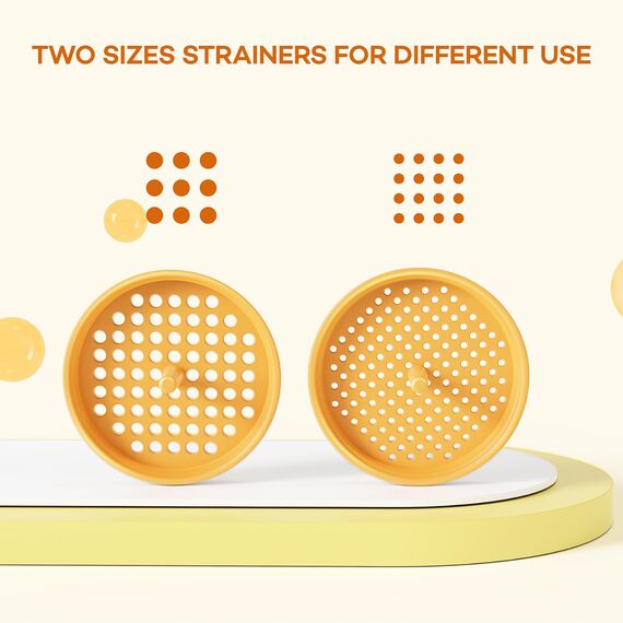 Breiter Mund Küchen Trichter, Pisol Lebensmittelqualität Kunststoff-Kochkonservierungstrichter mit 4 Größen Ausläufen zum Befüllen von breiten und regulären Mason Jars, Gewürzen, Shampoo