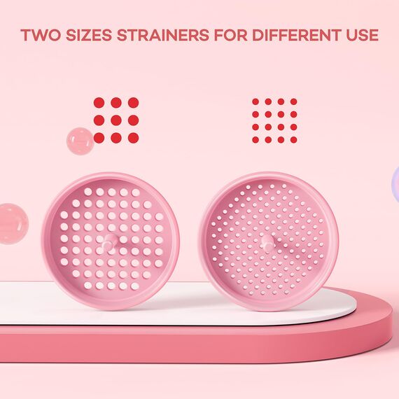 Pisol Breiter Mund Küchen Trichter, Lebensmittelqualität Kunststoff-Kochkonservierungstrichter mit 4 Größen Ausläufen zum Befüllen von breiten und regulären Mason Jars, Gewürzen, Shampoo