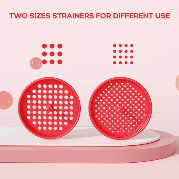 Pisol Breiter Mund Küchen Trichter, Lebensmittelqualität Kunststoff-Kochkonservierungstrichter mit 4 Größen Ausläufen zum Befüllen von breiten und regulären Mason Jars, Gewürzen, Shampoo