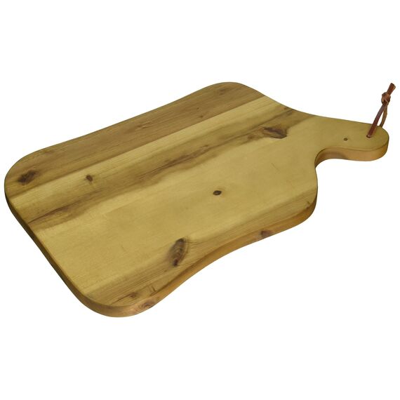 Kesper 28601 Tranchierbrett 37,5x23x1,8cm aus Akazie, Braun, 37,5 x 23 x 1,8 cm