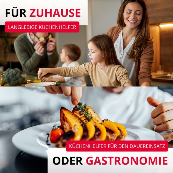 Westmark Messbecher, Mit Feinmesskegel, mehrsprachigen Messskalen und verschiedenen Maßeinheiten, Trichterform, Füllvolumen: 0,5 Liter, Kunststoff, Gerda, Transparent, 30762270