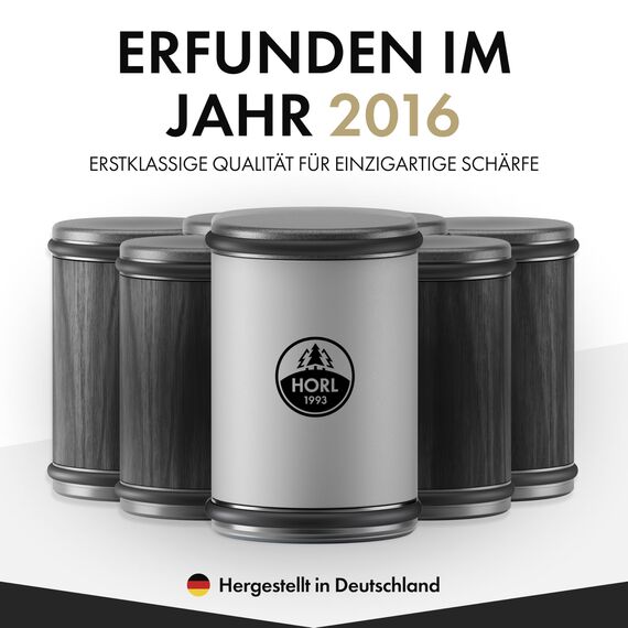 HORL 2 Cruise Rollschleifer – Perfekte Klinge bei jedem Mal - Messerschärfer für Küchenmesser - Messerschärf-Set mit 20 Grad Schleifwinkel