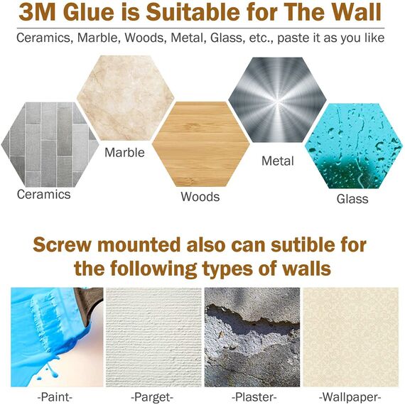 HOSHANHO Magnetleiste Messer, Messerhalter Magnetisch für Wand, Magnet Messerhalter Holz Knife Holder für Utensilien und Aufbewahrung Magnetisch Werkzeuge, 40cm/16in