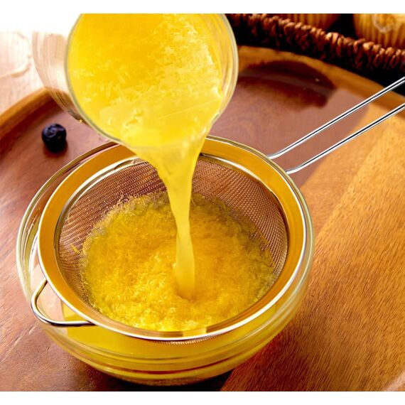 Wellehomi Küchensieb 12cm Hochwertig Edelstahl Sieb Feinmaschig Teesieb für Küche Mehl Reis Nudeln Gemüse und Obst Waschen-Langlebige Küchen Zubehör