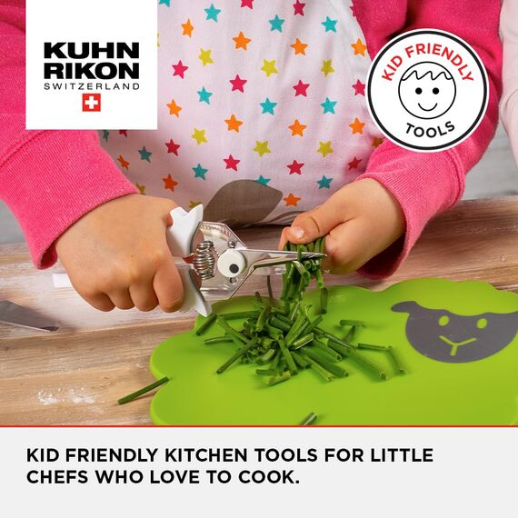 KUHN RIKON 21271 fuchsia/violett/weiss Set 3-teilig, Edelstahl, Violett & Fuchsia, 4 x 19 x 26 cm