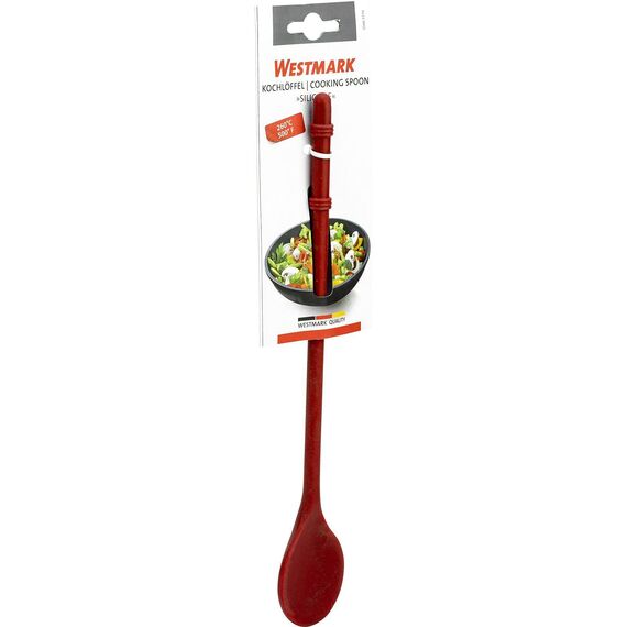 Westmark Koch-/Rührlöffel, Länge: 28,2 cm, Silikon, Silicone, Rot, 15662270