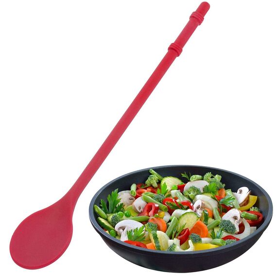 Westmark Koch-/Rührlöffel, Länge: 28,2 cm, Silikon, Silicone, Rot, 15662270