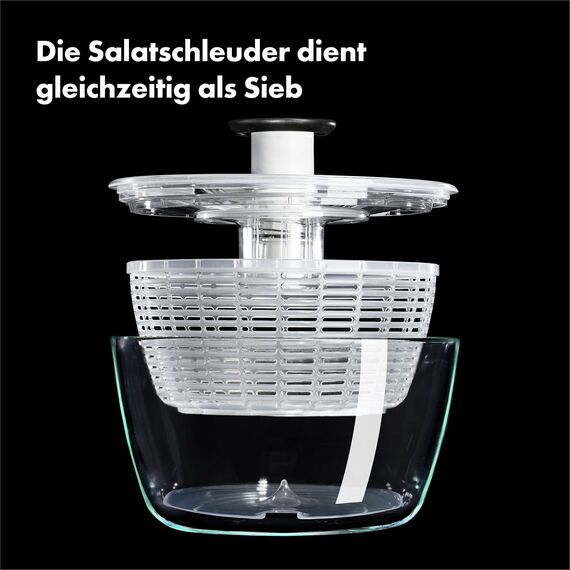 OXO Good Grips Salatschleuder aus Glas