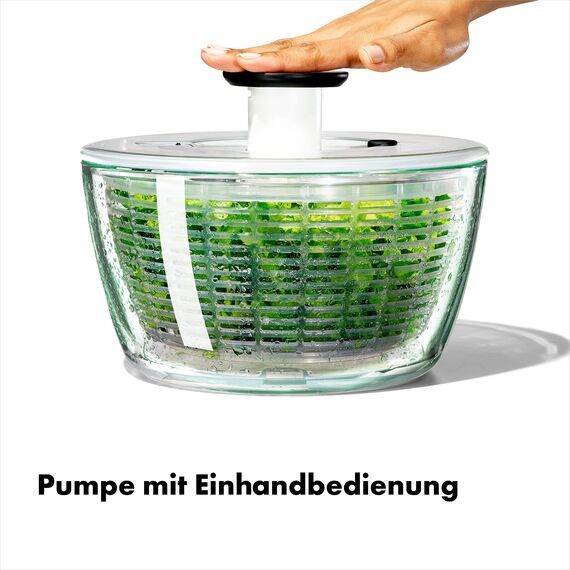 OXO Good Grips Salatschleuder aus Glas