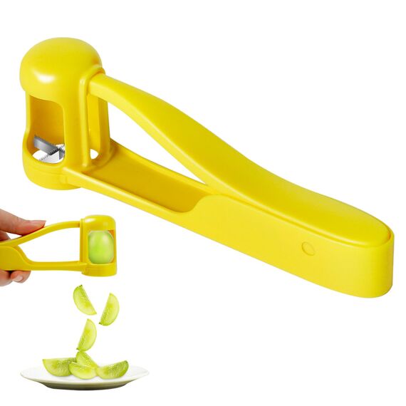 WhiteRhino Traubenschneider Obstschneider für Kleinkinder Baby, Weintrauben Schneider,Trauben Kirschtomaten Erdbeerschneider Viertelschneider Werkzeug Für Gemüse Obstsalat Kuchendekoration