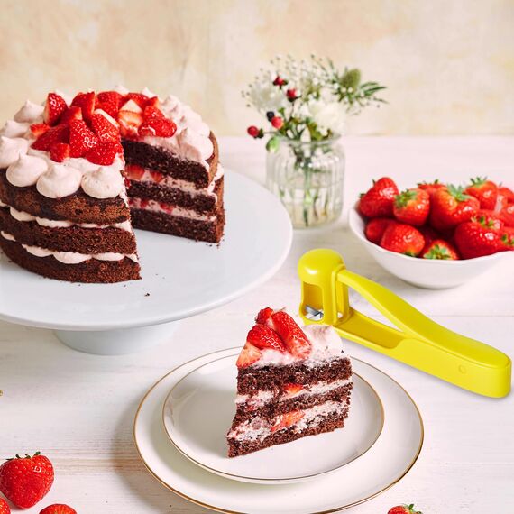 WhiteRhino Traubenschneider Obstschneider für Kleinkinder Baby, Weintrauben Schneider,Trauben Kirschtomaten Erdbeerschneider Viertelschneider Werkzeug Für Gemüse Obstsalat Kuchendekoration