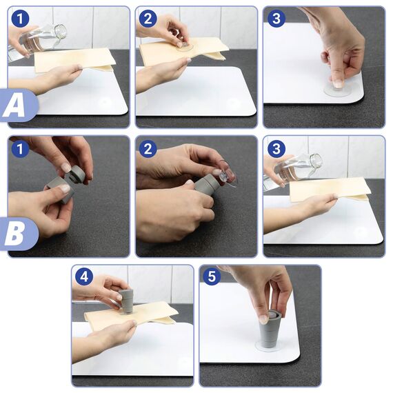 Herdabdeckplatten Universal Cayenne 2er Set