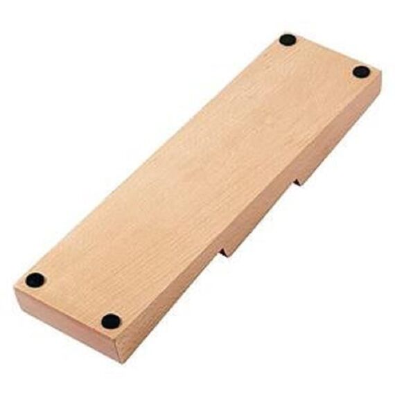 ZWILLING Schubladen-Einsatz für Küchenmesser, Messerhalter aus Holz, Aufbewahrung für 8 Messer, Braun