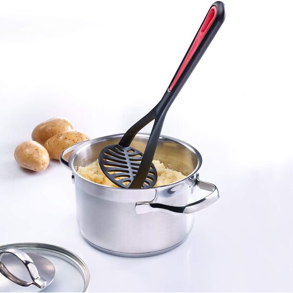 Westmark Kartoffelstampfer, Gallant, Schwarz/Rot, 29632270, 27.5 x 8.5 x 8.5 cm