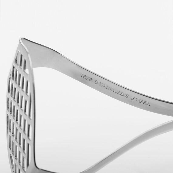 Westmark 2 Kartoffelstampfer Glory – Länge: je 25,7 cm, Rostfreier Edelstahl – Silber, 184822E3