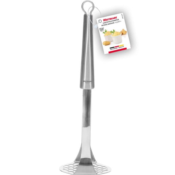 Westmark Kartoffelstampfer, Länge: 25,7 cm, Rostfreier Edelstahl, Glory, Silber, 18482270