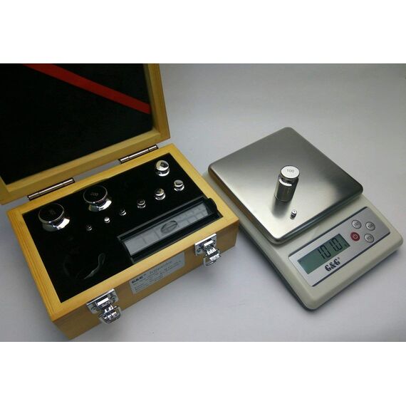 G&G KF6K Küchenwaage, 6kg /0.1g, einstellbare Abschaltautomatik, Feinwaage Digitalwaage, mit Netzteil und Batterien