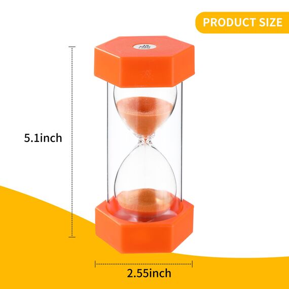 8 Stück Bunter Sanduhren für Kinder,Buntes Sanduhren Set 1/3/5/8/10/15/20/30 Minuten,Zeitmesser Sanduhren für das Leben der Kinder,Lernen,Spiel Timing,Kreative Geschenke (D-8 Stück)