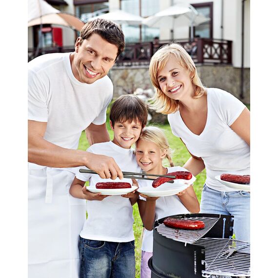 2 Stück 25.5cm-Kochpinzette Zangen Präzision Gezackte Spitzen, Edelstahl Professionelle Kochpinzette Küchenwerkzeuge zum Grillen, Beschichten und Servieren (Schwarz)