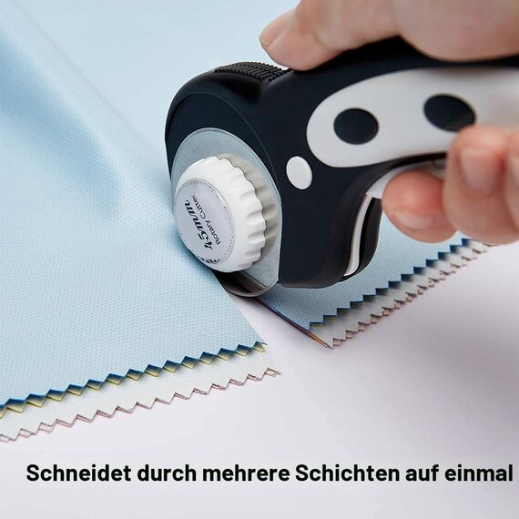 Headley Tools Rollschneider Ersatzklingen 45mm (15 Stück) passen auf alle 45mm Rotary Cutter