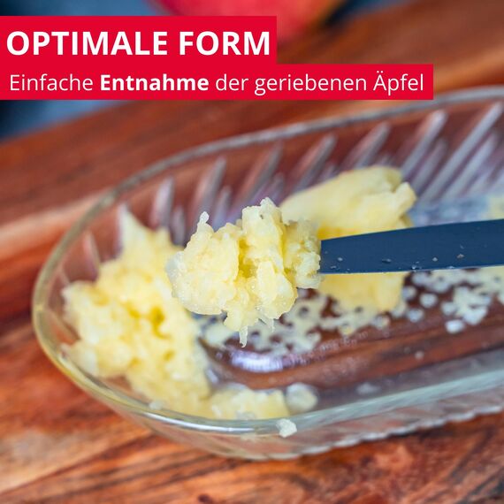 Westmark Apfelreibe, Fassungsvermögen: 140 ml, Glas, Transparent, 115222E1