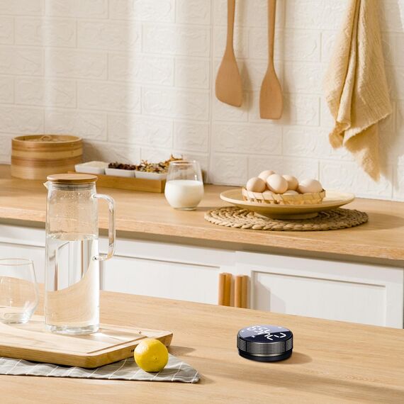 BlueSnail Küche Timer mit LED Digital Display Smart Efficana für Home Classroom Gym Büro, Lautstärke und Helligkeit einstellbare Produktivität Timer