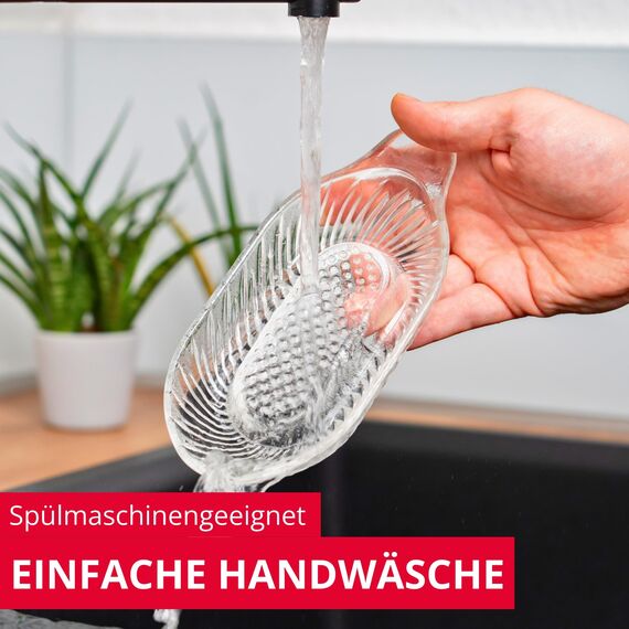 Westmark Apfelreibe, Fassungsvermögen: 140 ml, Glas, Transparent, 115222E1